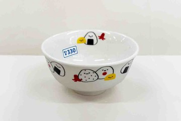 【100 Life Japan Can Do】(H)笑臉飯糰-飯碗(1入)