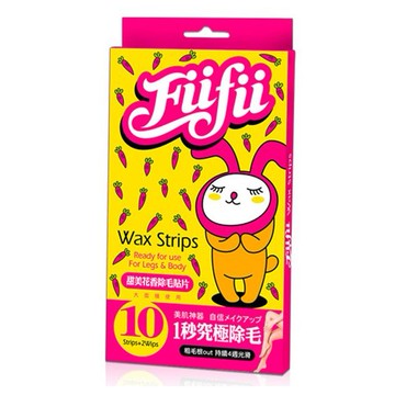 Fiifii~甜美花香除毛貼片(大片x10片入)  附贈清潔油片*2片