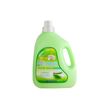 皂福 無香精天然酵素肥皂精 分解汙垢 嬰幼兒衣物適用  2.4kg  1桶