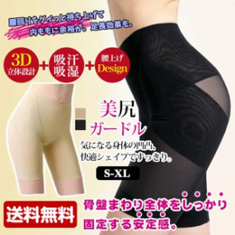 ガードル M01 レギュラー サンテラボ 産後ガードル 補正下着 ぽっこりお腹 補整下着 ヒップアップ 太もも お腹 引き締め ロングガー 通販 Lineポイント最大get Lineショッピング