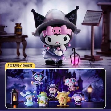 【2026新款上市】 限時特惠 單款販賣 三麗鷗魔法物語系列盲抽盒玩庫洛米美樂蒂手辦公仔桌面小擺件