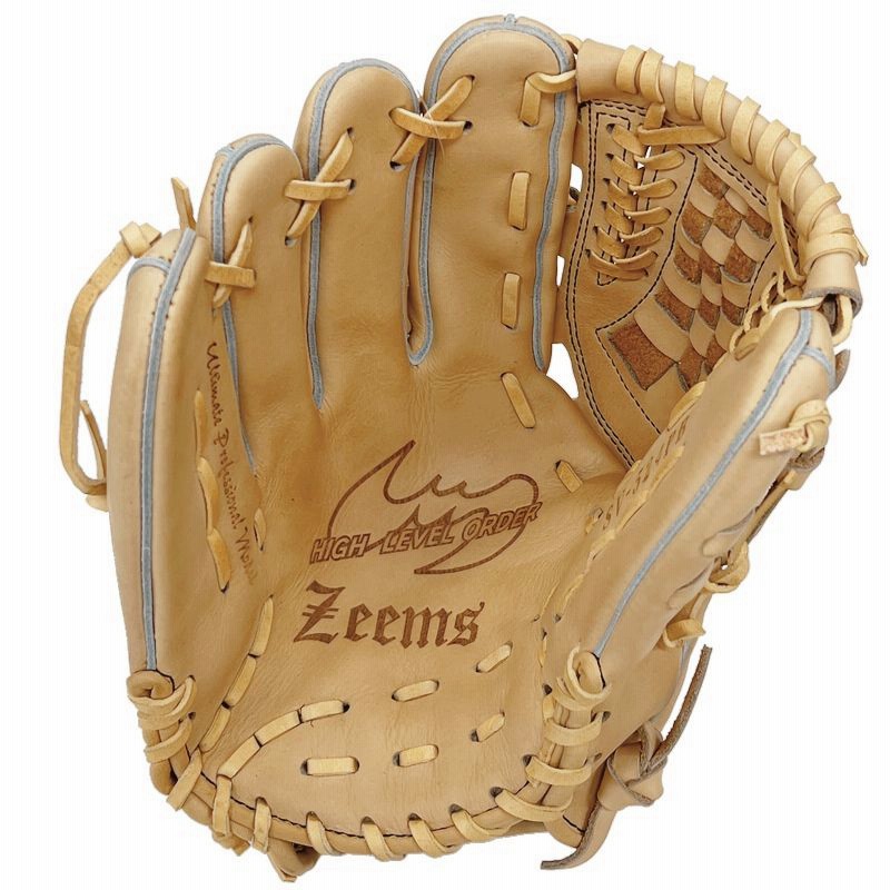 Zeems HIGH LEVEL ORDER 一般 硬式グラブ 左手用(右投) Zeems 左利き 左投げ用 ジームス 野球 硬式グラブ グローブ 外
