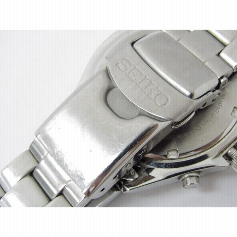 SEIKO セイコー 7T92-0CF0 ANA クロノグラフ クォーツ腕時計