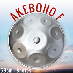  ハンドパン Akebono F ソフトケース付属   スチールパン 打楽器 パーカッション 民族楽器 インド楽器 エス