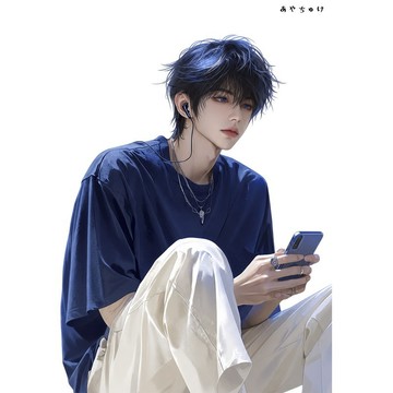【8 月新品】07-137-0194 人物貼紙 簡約夏日男孩
