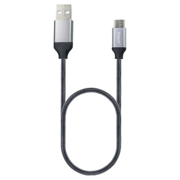 Songwin 尚之宇 TYPE C高速充電尼龍漁絲傳輸線  銀色  1條  120cm