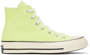 Converse 绿色 Chuck 70 高帮运动鞋