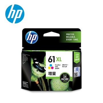 【HP 惠普】CH564WA No.61XL 彩色墨水匣【三井3C】
