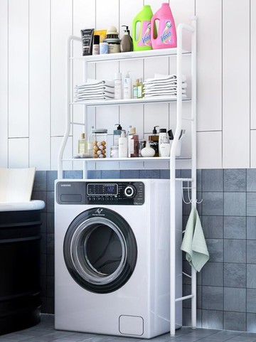 浴室收納置物架廚房洗衣機馬桶