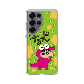 Galaxy S25 Ultra Clear 透明 - 蠟筆小新 Crayon Shinchan - 小新鱷魚阿山款