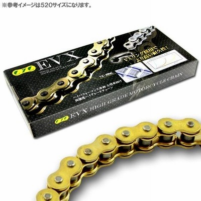 新品 ゴールドOリングチェーン520HV-120 GSX400E GSX400F