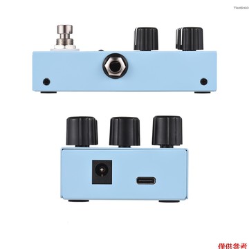 Winn M-VAVE 吉他效果踏板數字混響踏板數字建模混響效果器,帶 9 模式混響選擇吉他貝司 - MINI-UNIV