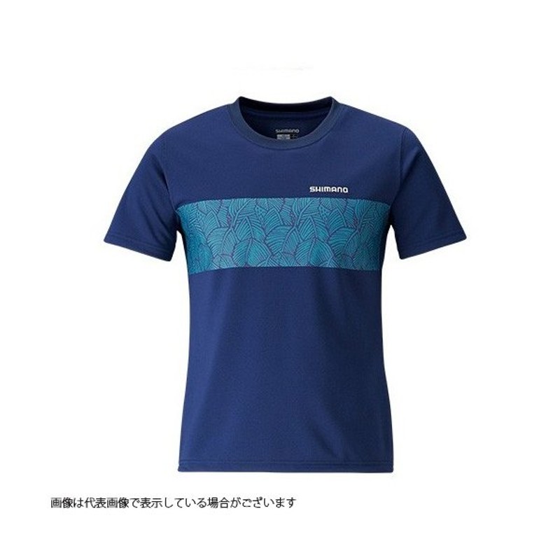 シマノ ウェア Tシャツ (半袖) L ネイビー 通販 LINEポイント最大0.5%GET | LINEショッピング