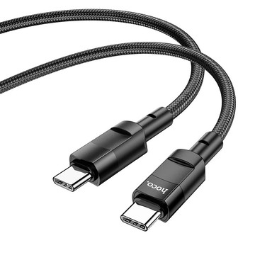 【hoco. 浩酷】 hoco. 浩酷 U106 Type-C to Type-C 邦能100W充電數據線 - 1.2M