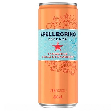 [COSCO代購5] 單次運費限購一組 C125874 San Pellegrino 聖沛黎洛 零卡香氛氣泡飲 香橙野莓風味 330毫升 X 24入