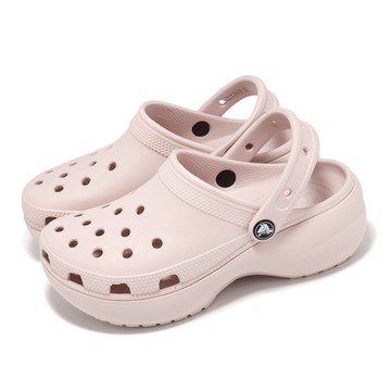 [ACS] Crocs 洞洞鞋 Classic Platform Clog W 女鞋 石英粉 經典雲朵克駱格 增高 卡駱馳 2067506UR
