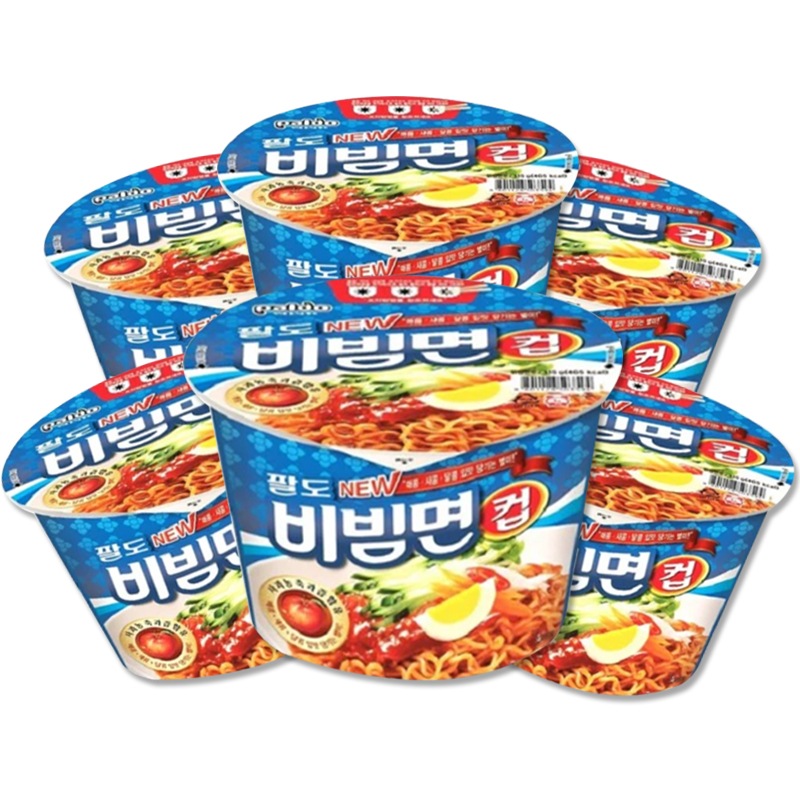 ビビン麺カップラーメン 115gx6個SET!!!韓国食品 輸入食品 韓国食材 韓国料非常食