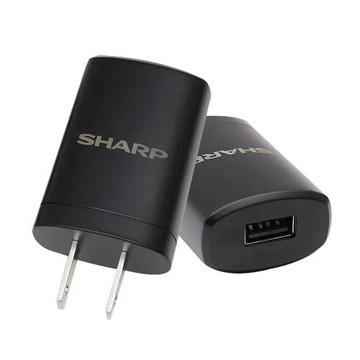 SHARP 夏普原廠旅充頭 充電頭 10W 5V-2A 黑