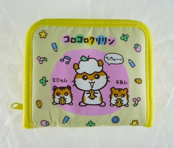 【震撼精品百貨】CorocoroKuririn 可樂鈴天竺鼠~拉鍊皮夾