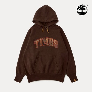 【限店販售】東京設計系列棕紅色厚磅連帽上衣|A2NS4A5P