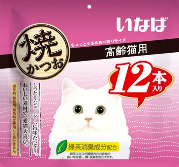 Inaba 12 for grilled bonito 12 bottles elderly cat