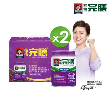 桂格完膳營養素糖尿病適用無糖100鉻(250ml*8入)x2