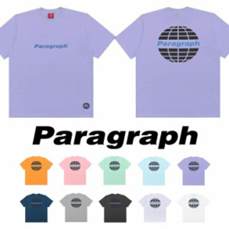 新作 PARAGRAPH パラグラフ Tシャツ 半袖 正規品 メンズ レディース ...