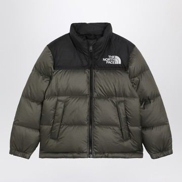 1996 Retro Nuptse Jacket in taupe/black