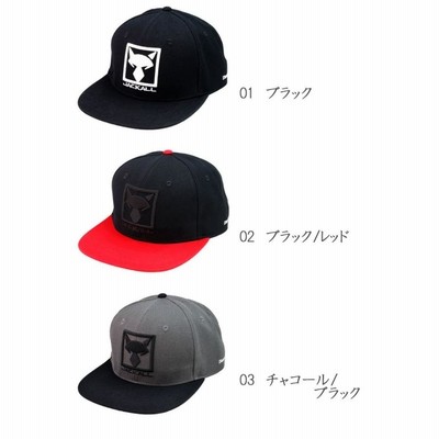 ジャッカル スクエアロゴフラットキャップ JACKALL SQUARE LOGO