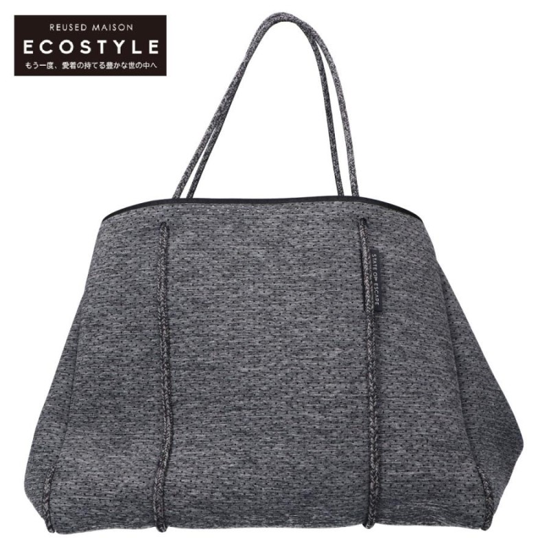 美品 State of Escape ステイトオブエスケープ ESCAPE CARRYALL エスケープキャリーオール トートバッグ  チャコールマールグレー | LINEブランドカタログ