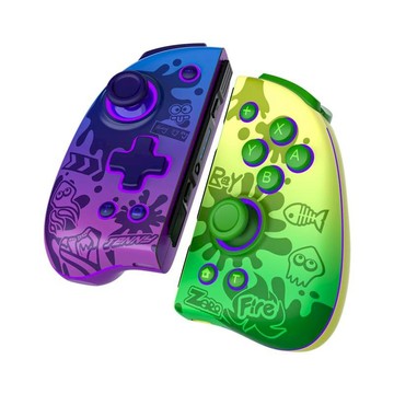 NS2｜NS 周邊 良值 Nintendo Switch Joy-Con 三代巨集連發無線可調節震動手把 菁英光環版 漆彈款 L767