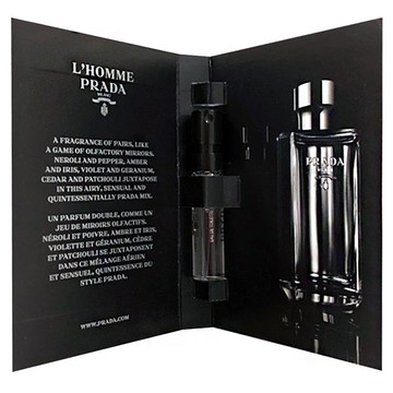 PRADA L'Homme Prada 男性淡香水 1.5ml 針管 【娜娜香水美妝】