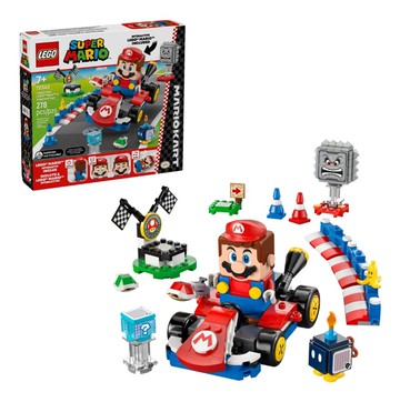【LEGO 樂高】磚星球〡 72043 瑪莉歐系列 瑪利歐賽車™  樂高® 瑪利歐與標準車 Mario Kart™ – Interactive LEGO® Mario™ & Standard Kart