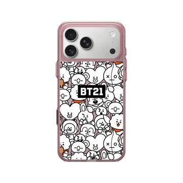 iPhone 17 Pro Max Clear (相機按鈕) 晶醺玫 - BT21 - RJ 在哪裡？