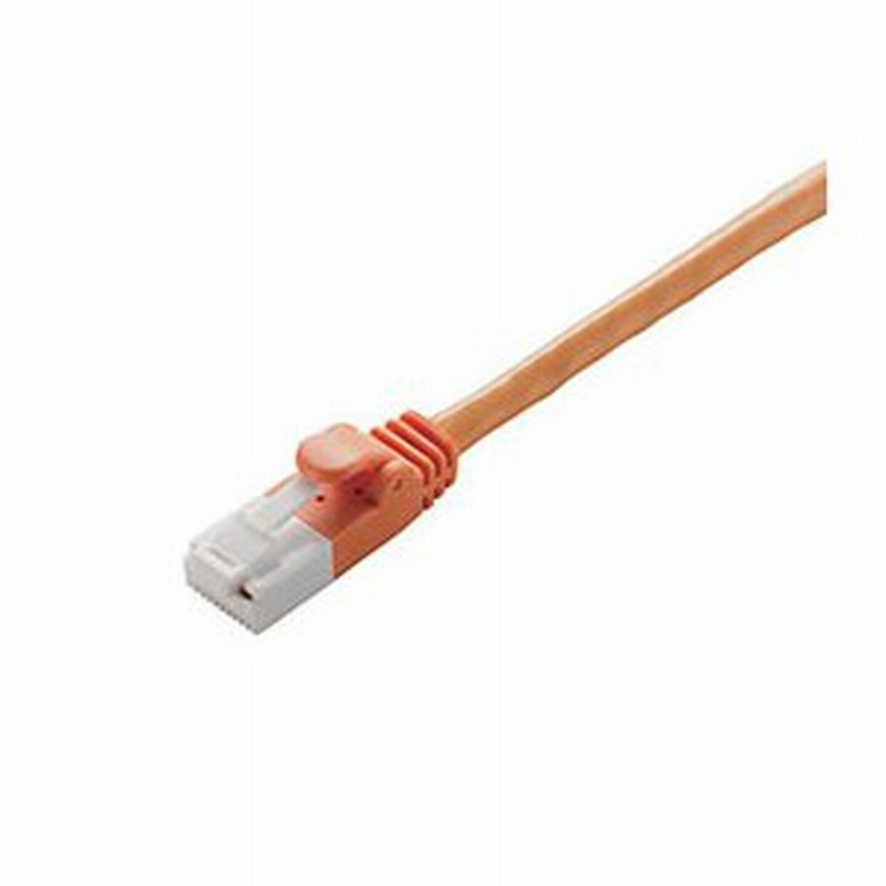 エレコム LANケーブル/CAT6対応/EU RoHS指令準拠/爪折れ防止/簡易パッケージ仕様/2m/オレンジ LD-GPT/DR2/RS 通販  LINEポイント最大0.5%GET | LINEショッピング