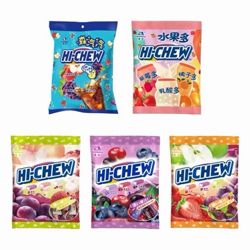 森永 嗨啾 軟糖 90g/袋 口味任選 綜合 水果/特選/綜合 莓果/汽水 Hi-Chew 糖果