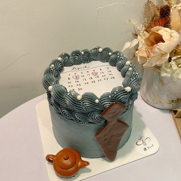 老爸的生日蛋糕 客製化蛋糕 生日蛋糕 燃燒蛋糕 鑠甜點 紀念日