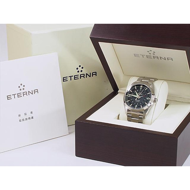 富士屋 ◇ エテルナ ETERNA コンティキ フォーハンズ 1598.41.41.0217 メンズ 自動巻 腕時計 | LINEショッピング