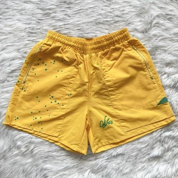 Sp5der新款555555刺繡logo五星印花情侶運動休閑短褲
