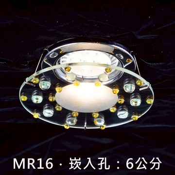 MR16．崁入孔：6公分 JT-113-02