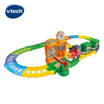 【Vtech】嘟嘟車系列-歡樂小火車軌道組_廠商直送