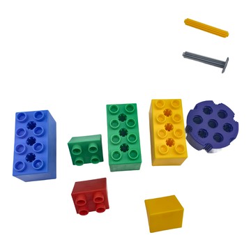 Morphun 創意積木 Set 35p  幼兒汽車  1個