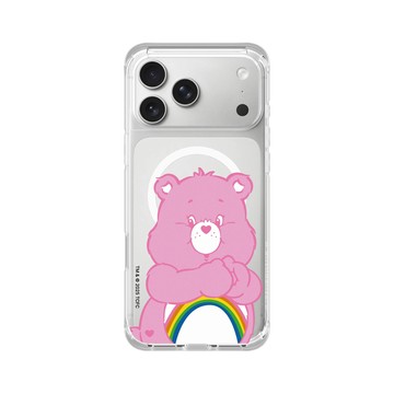 iPhone 17 Pro Max ClearX (MagSafe 兼容) 晶透白 - Care Bears - Cheer Bear