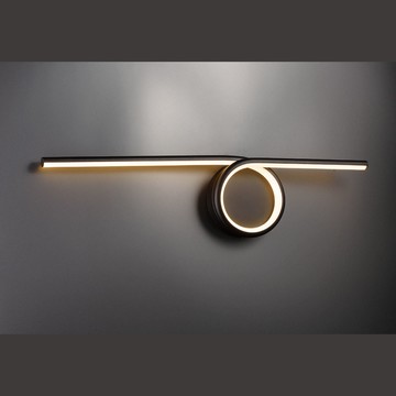 LED 18W 現代風鋁製線條壁燈（3000K．黃光） 40-71531