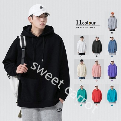 パーカー メンズ 長袖パーカー プルオーバーパーカー フード付き トップス スポーツ スウェットパーカー 秋服 春服 薄手 5xl 通販 Lineポイント最大get Lineショッピング