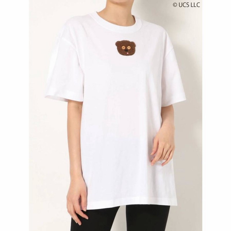 merry jenny ▽ちいさいくまTシャツ ブラック -ファッション