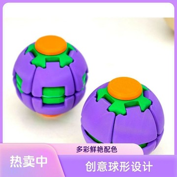 ✨動感 優選✨ 【解壓球】3D打印按壓旋轉雙玩法爆款發泄桌面擺件解壓
