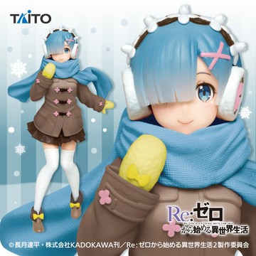 🌀日版客🌀 日版 RE:從零開始的異世界生活 TAITO 雷姆 冬服 大衣 外套 Renewal 景品 公仔