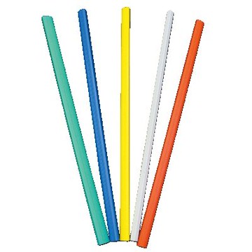 新德牌 透明資料夾 文件夾 Q310夾桿子 (12支入)