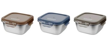 【晨光】Jack Wolfskin 飛狼 DEPART 不銹鋼保鮮盒 1.25L(天藍色 405598/蒼綠色 405604/栗棕 600344/墨藍 600351/象灰 600368)【現貨】